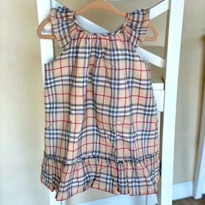 NWT- Burberry CLASSIC plaid print dress